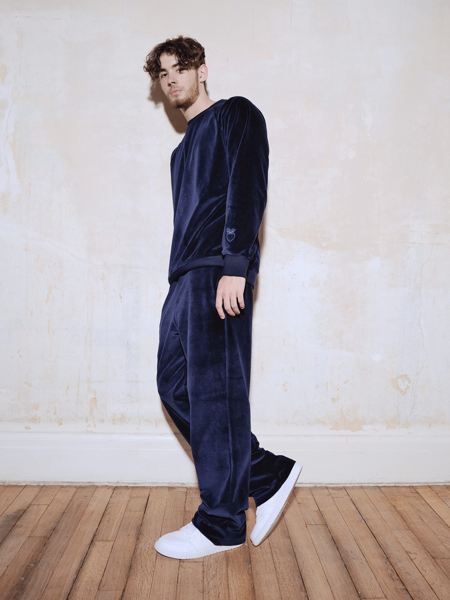 Heavy Velour Sweatshirt