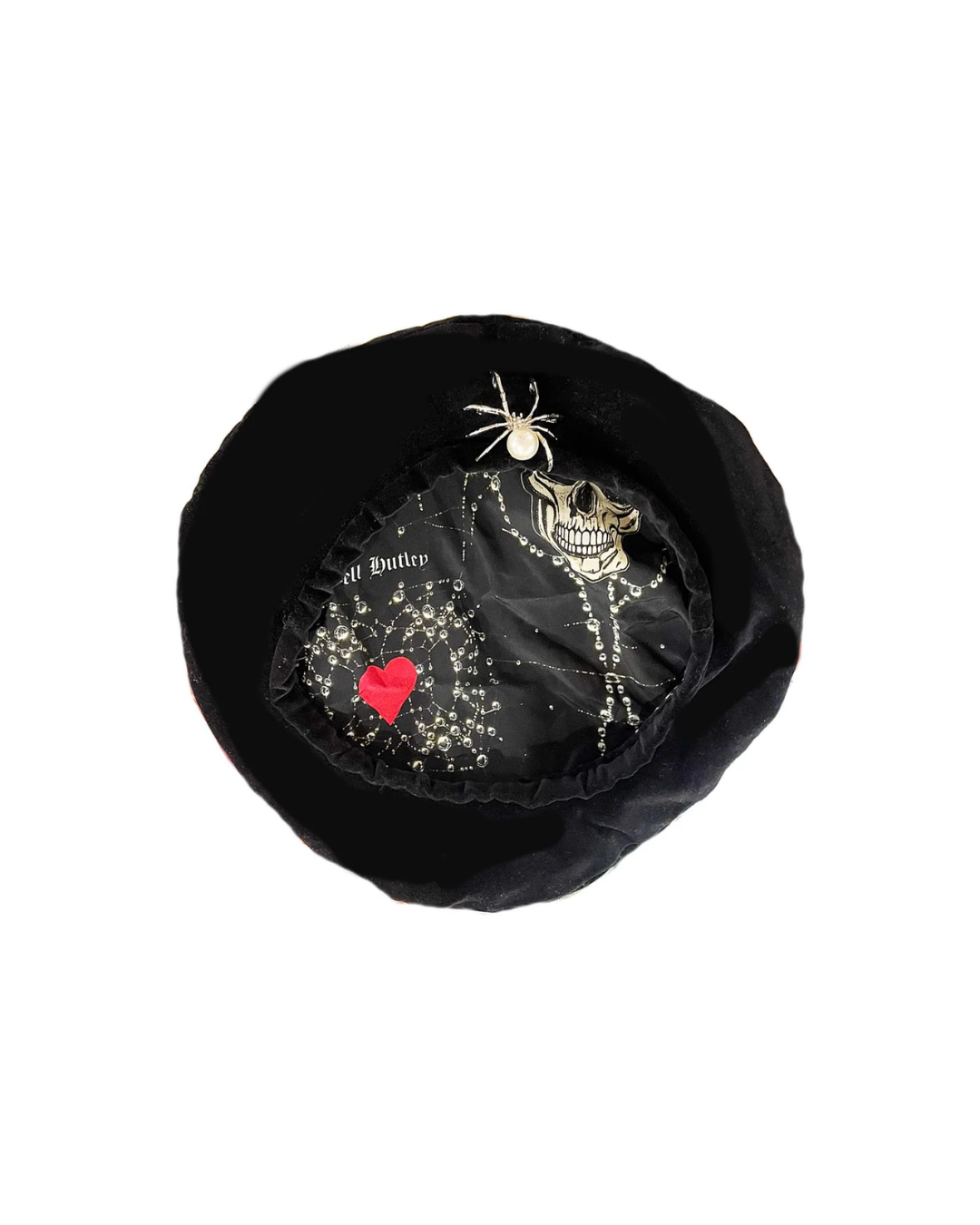 Black Velvet Spider Beret