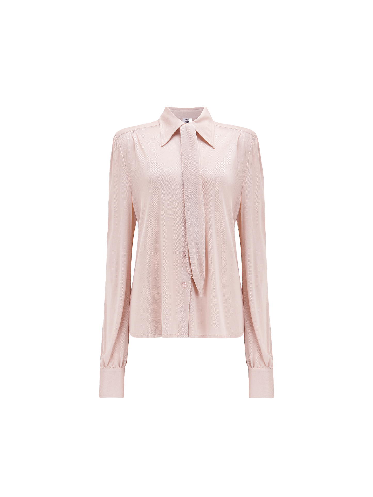 Slinky Pique Shirt in blush