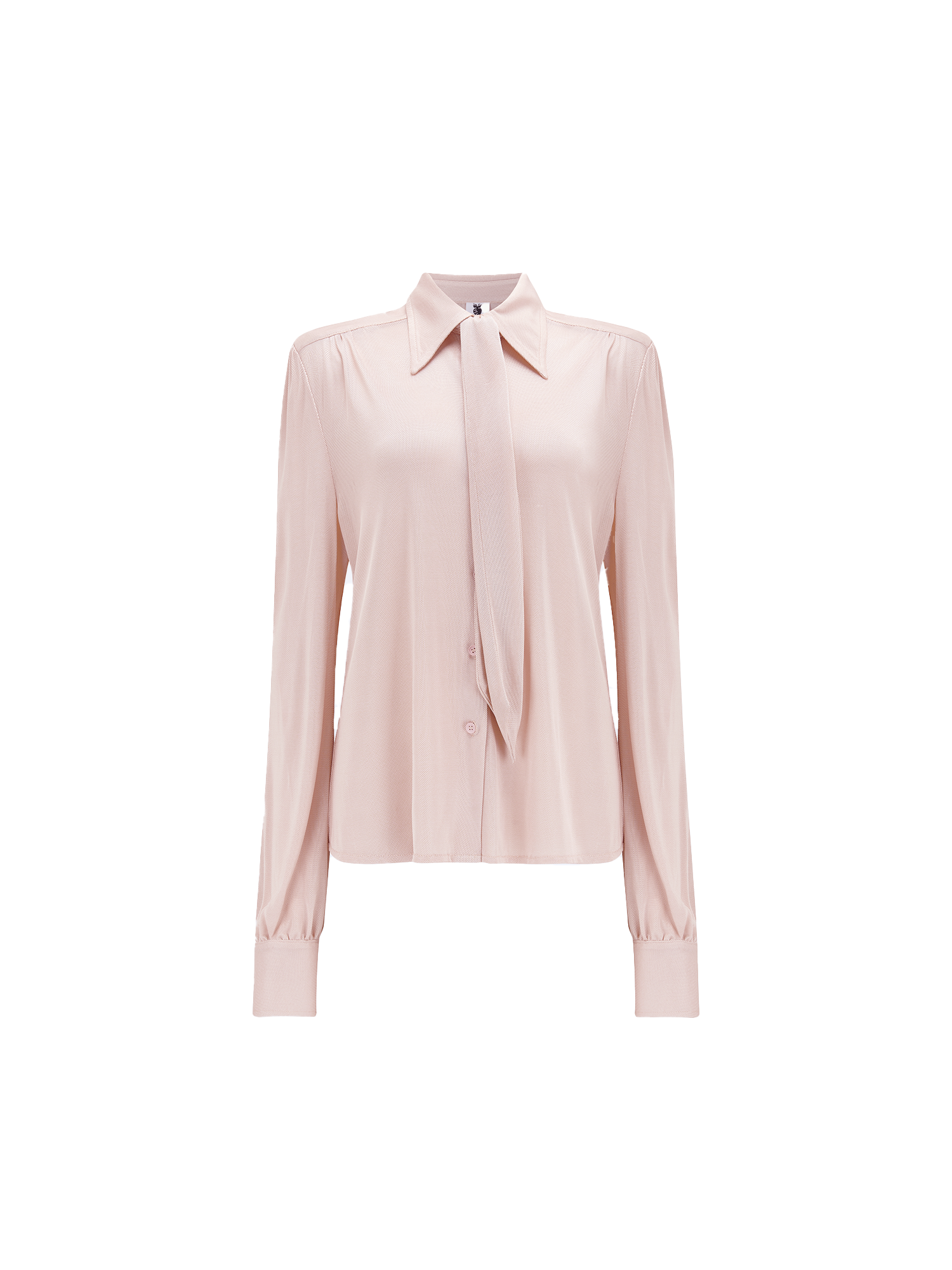Slinky Pique Shirt in blush