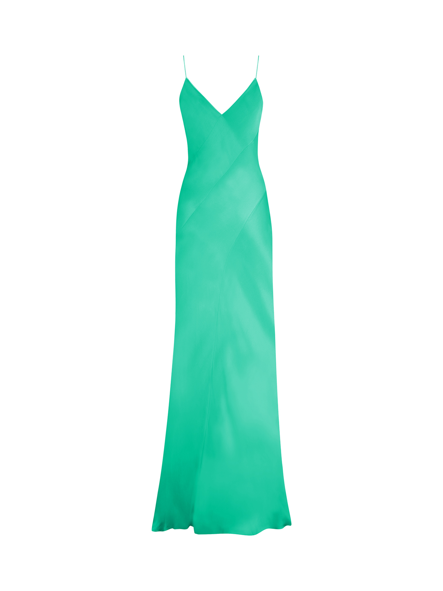 The Slip Dress in mint green
