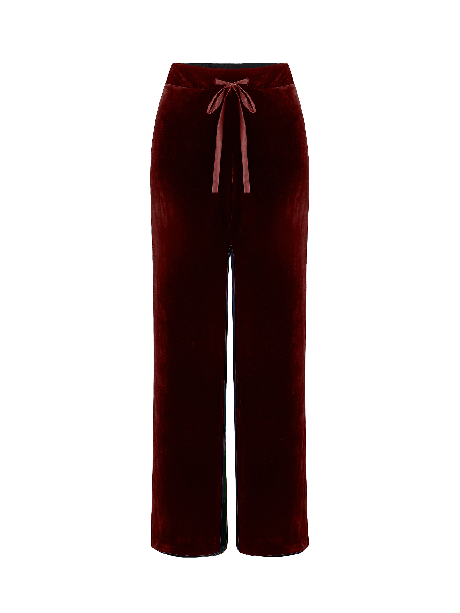 Velvet All-Day Suit Trousers in red